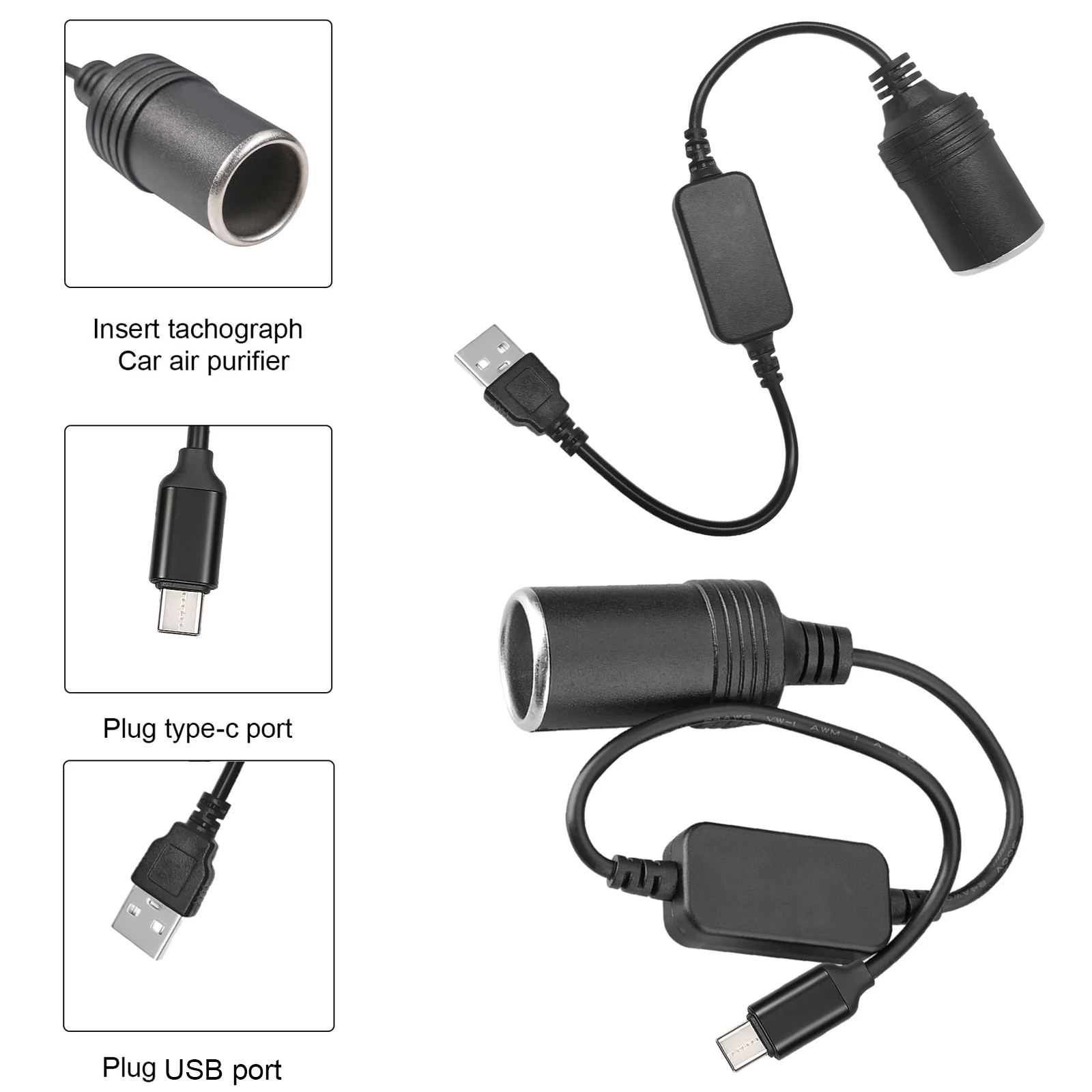 Accessories Experts Vape - 5V ila 12V Çakmak Soketi Tip