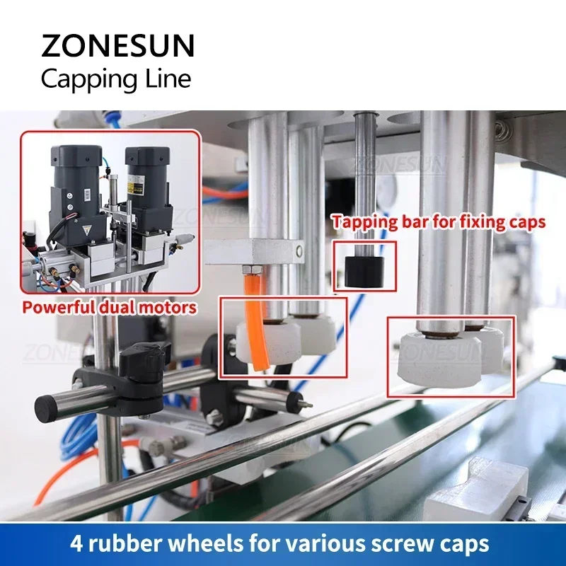 ZONESUN Şişe Kapaklama Makines - Juice Bottle Dropper incelemesi ve fiyatı