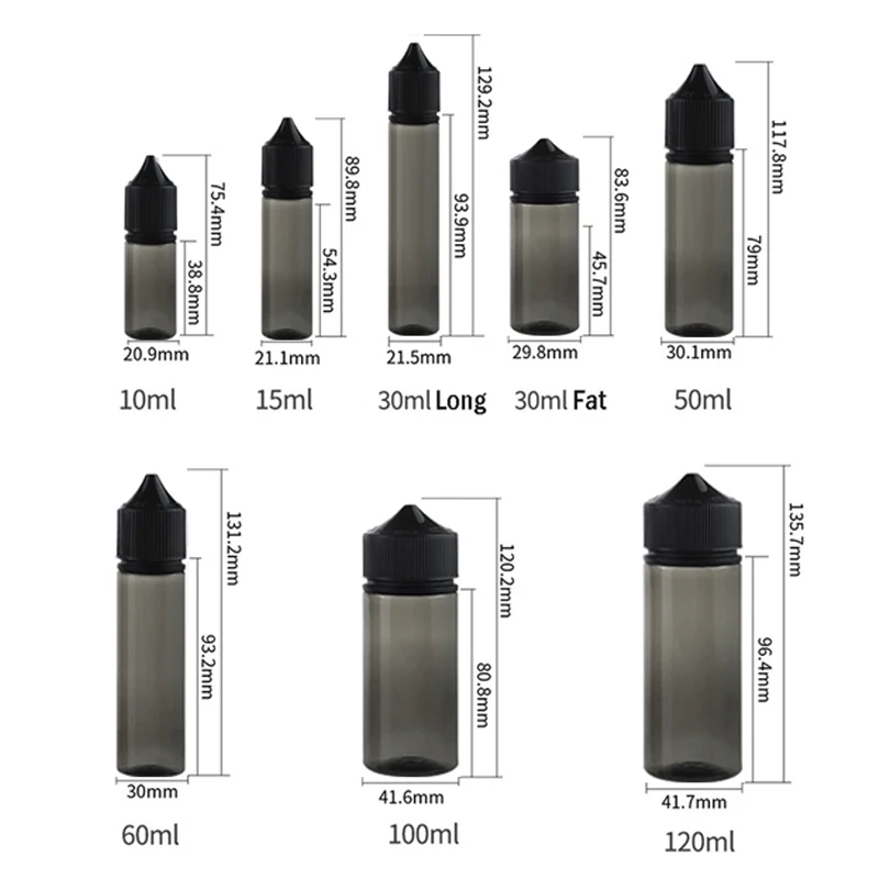 5 adet 10/15/30/60/100/120ml s - Juice Bottle Dropper incelemesi ve fiyatı