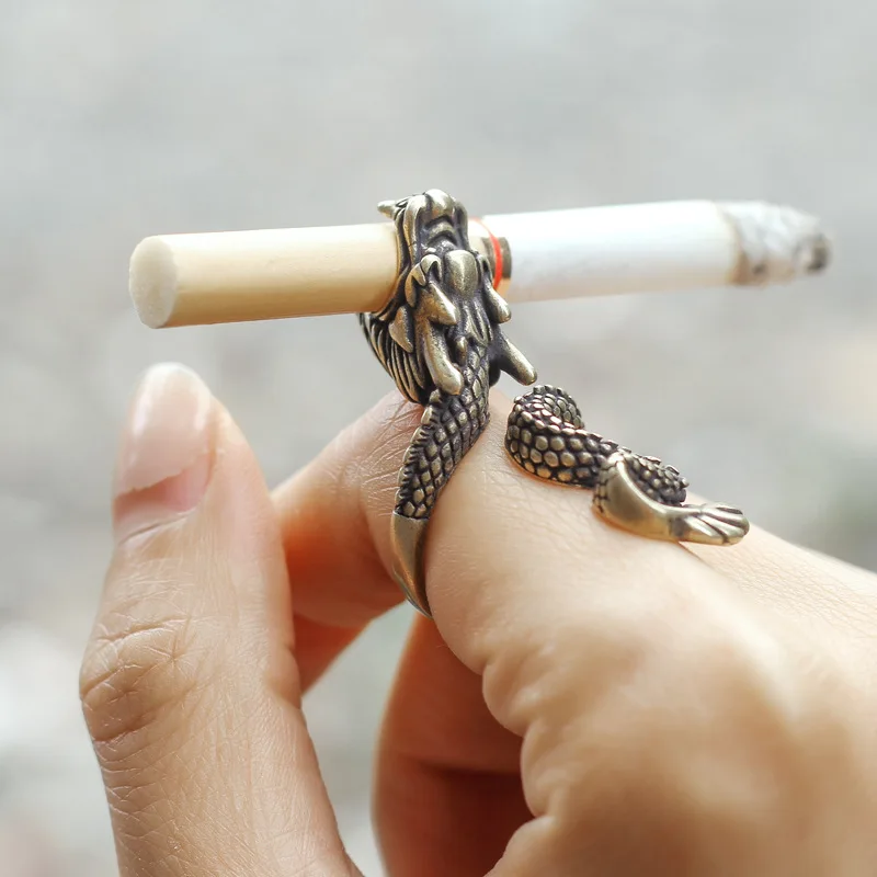 Retro Ejderha Sigara Tutucu Ha - Vape Ring incelemesi ve fiyatı