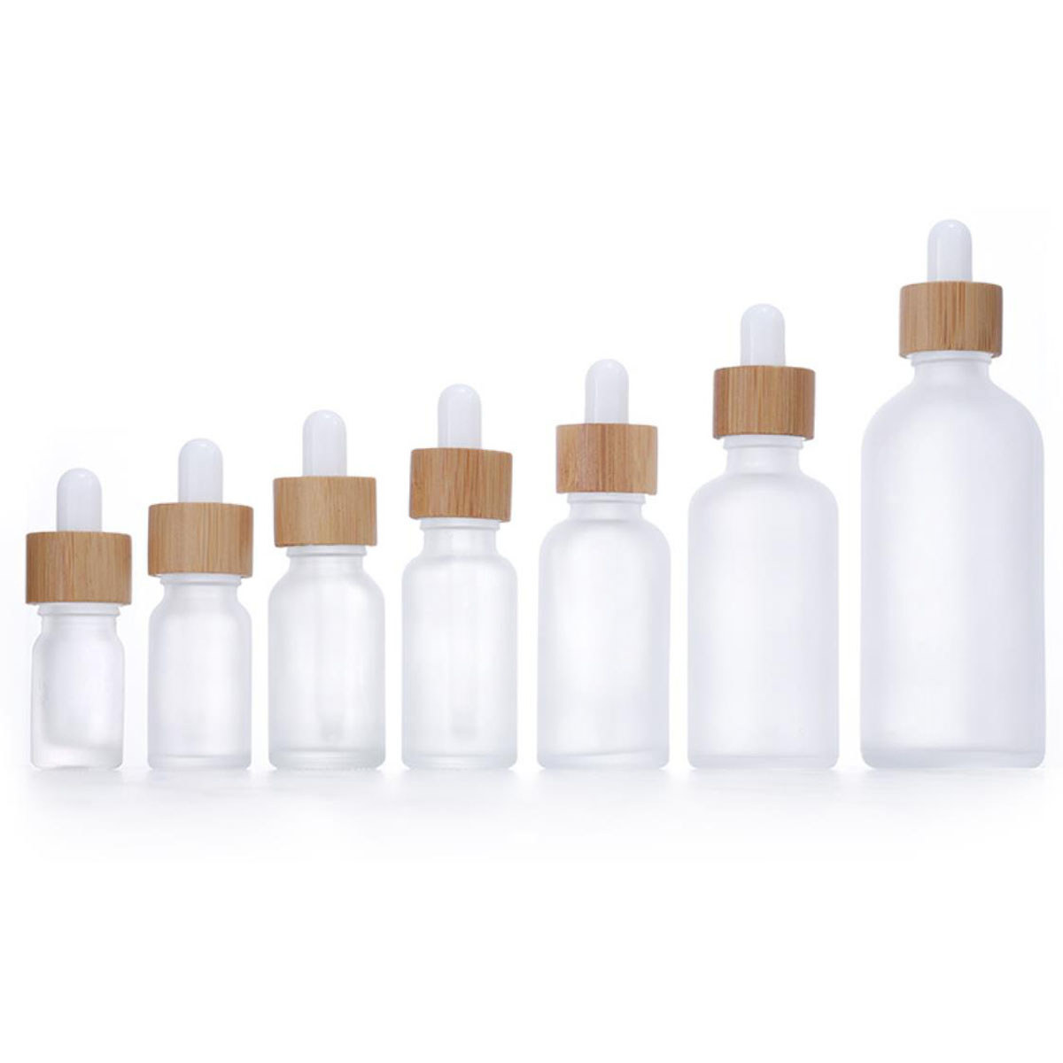 5X 10X Buzlu Şeffaf Beyaz Cam  - Juice Bottle Dropper incelemesi ve fiyatı